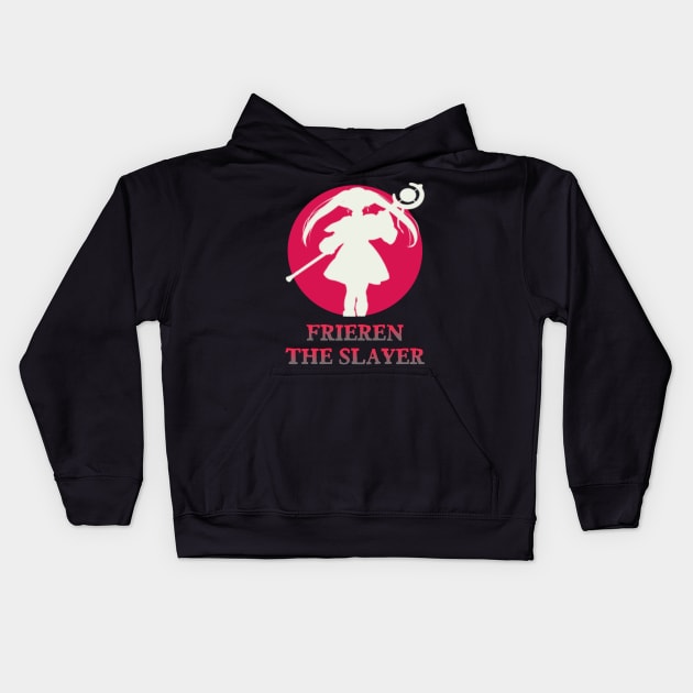 Frieren The Slayer Kids Hoodie by Earphone Riot